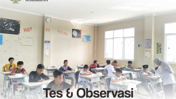 PENGUMUMAN HASIL OBSERVASI PPDB SMP MUDA QURANIC SCHOOL GEL.1